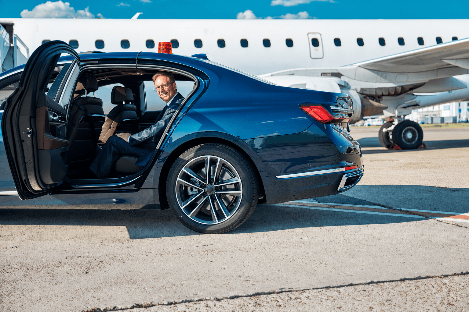 Privé chauffeur & luchthaventaxiservice