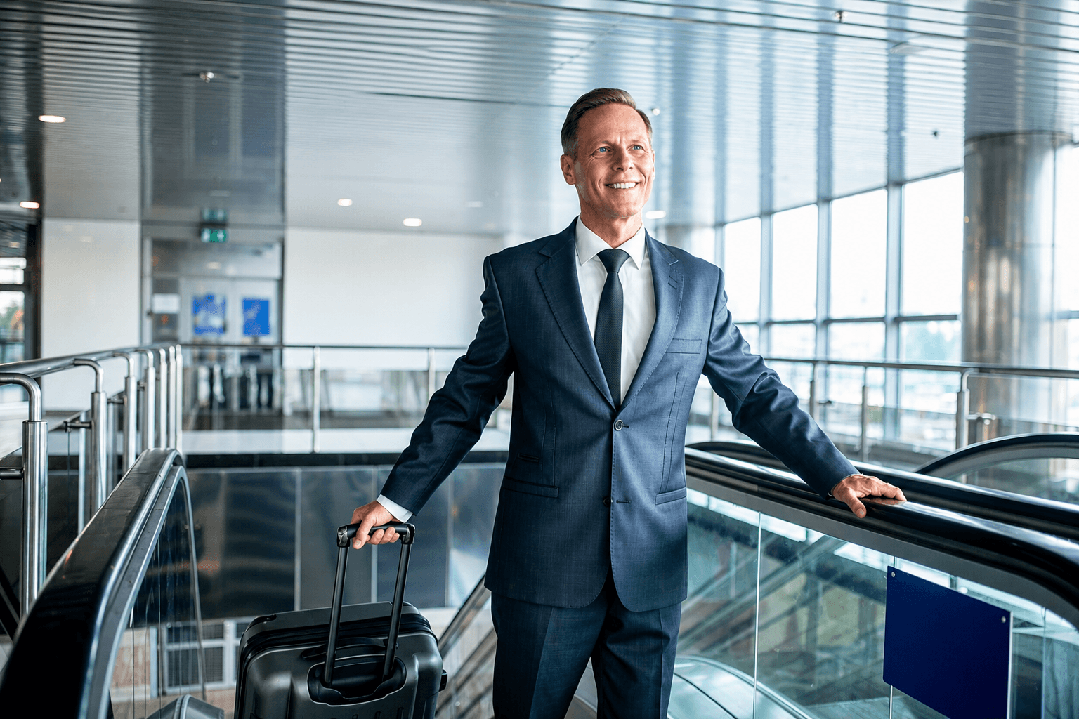 Professionele chauffeur en comfortabel voertuig voor uurservice in Brussel