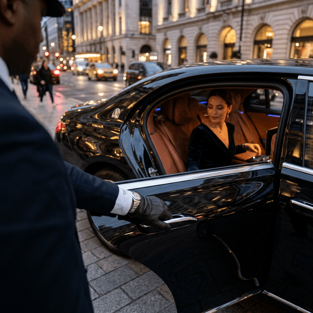Véhicule de luxe pour taxi Aéroport de Bruxelles